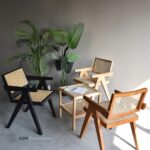 kursi makan rotan minimalis